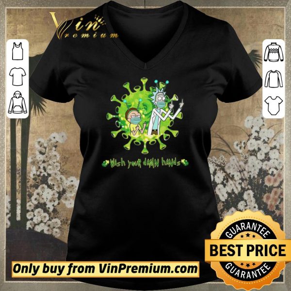 Original Rick and Morty Wash hands damn hands shirt sweater