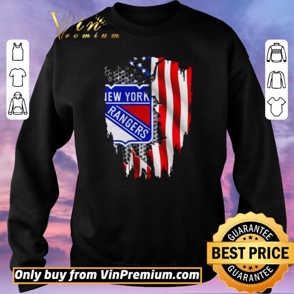Top New York Rangers American flag independence day shirt sweater