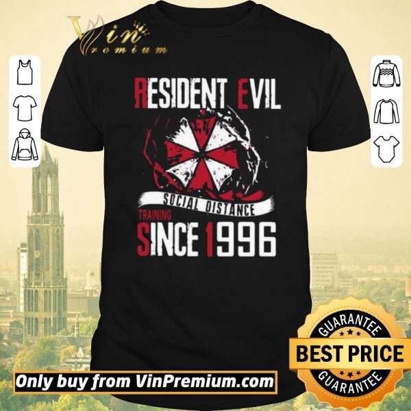 Top Resident evil social distance training since 1996 shirt sweater