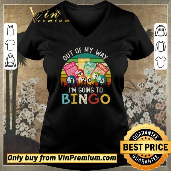 Pretty Out Of My Way I'm Going To Bingo Vintage shirt sweater