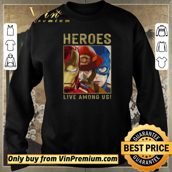 Nice Firefighter Heroes Live among US shirt sweater