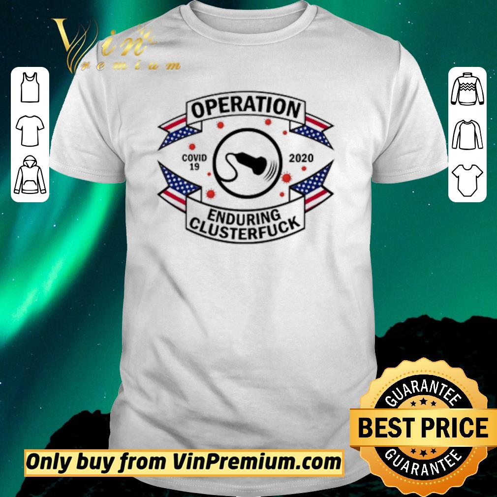 Funny Diagnostic Medical Sonographer operation enduring clusterfuck shirt sweater
