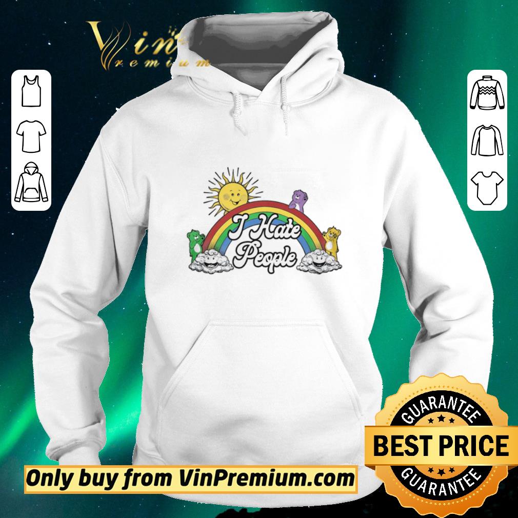 f0e359d0 hot rainbow sun bear cloud i hate people shirt sweater 4 - Hot Rainbow Sun Bear Cloud I Hate People shirt sweater