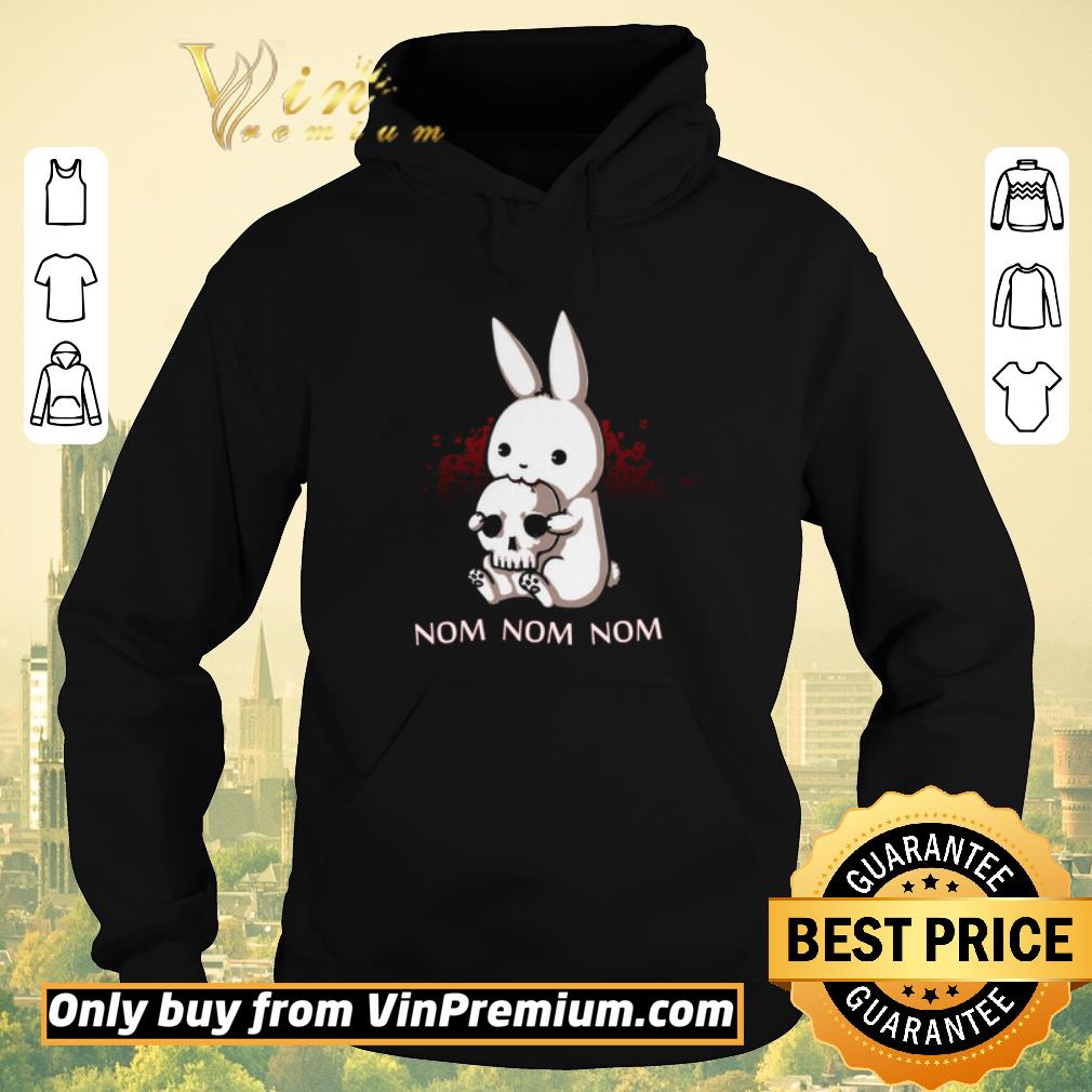Nice Rabbit Eat Skull Nom Nom shirt sweater f2d6ada5 nice rabbit eat skull nom nom shirt sweater 4 - Nice Rabbit Eat Skull Nom Nom shirt sweater