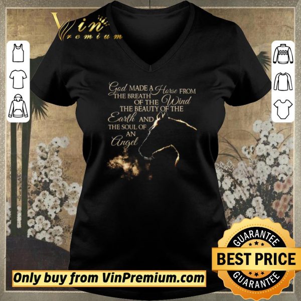 Awesome God Made A Horse From The Breath Of The Wind The Beauty The Earth And The Soul shirt sweater