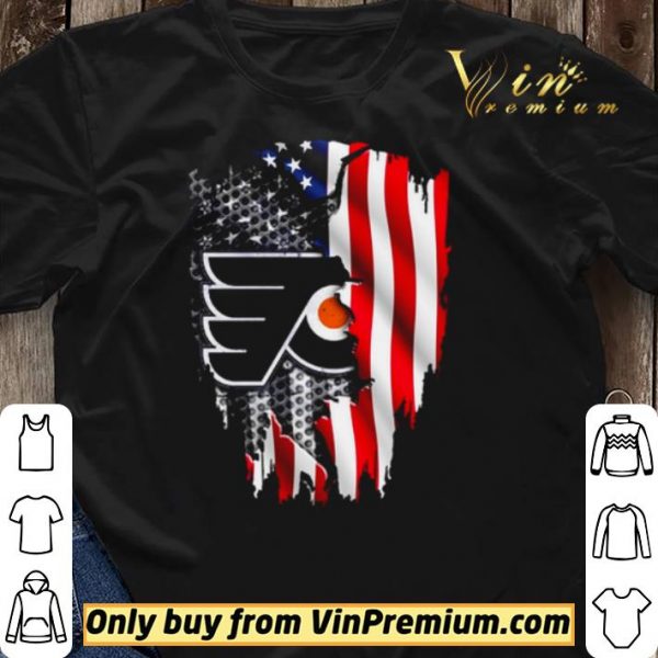 Philadelphia Flyers American flag independence day shirt sweater