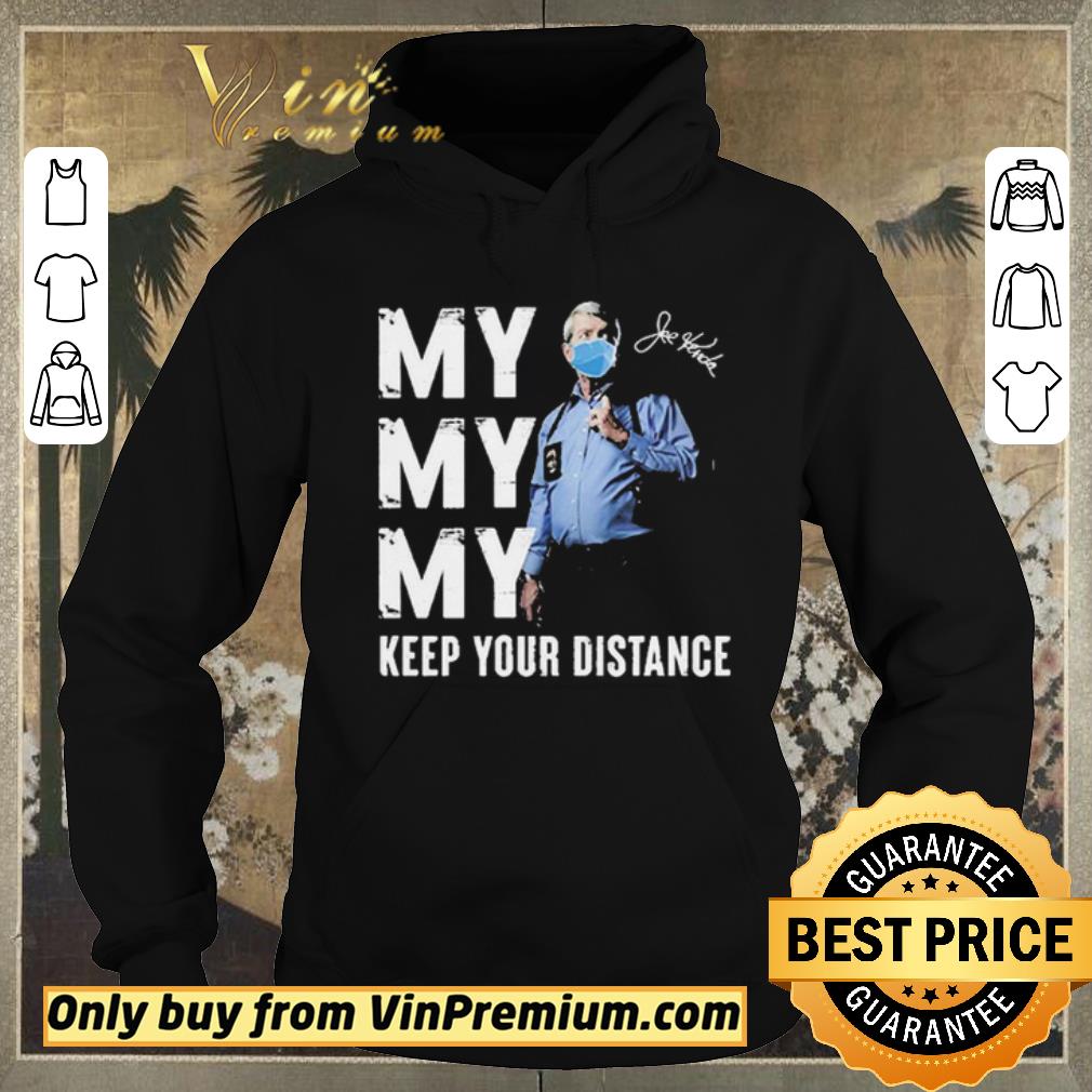 f685d076 premium joe kenda keep your distance shirt sweater 4 - Premium Joe Kenda keep your distance shirt sweater