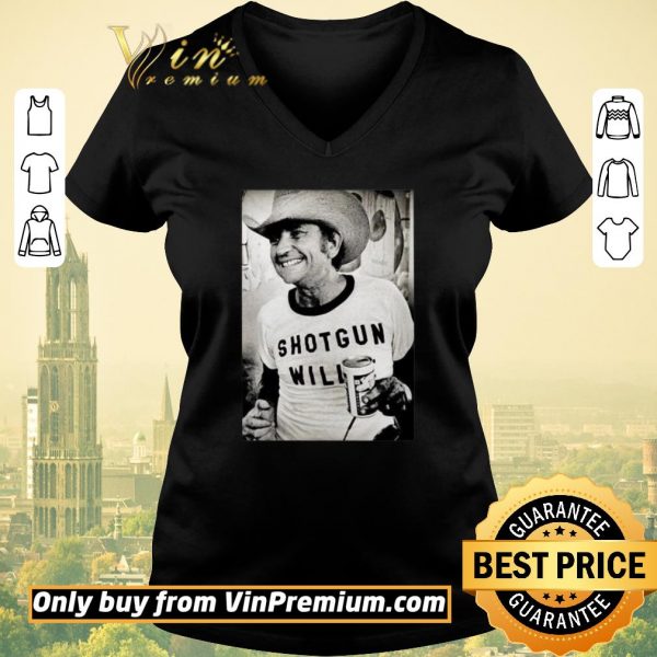 Top Willie Nelson Shotgun Willie shirt sweater