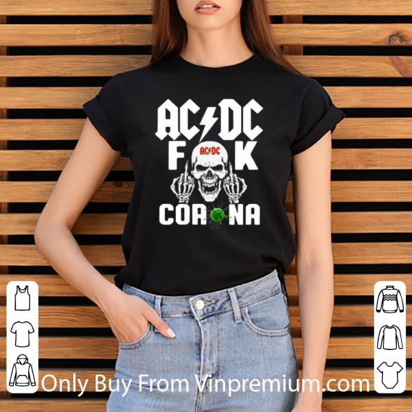 Premium ACDC Fuck Corona Covid-19 shirt
