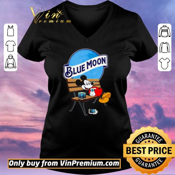 Premium Mickey Mouse drink Blue Moon shirt sweater