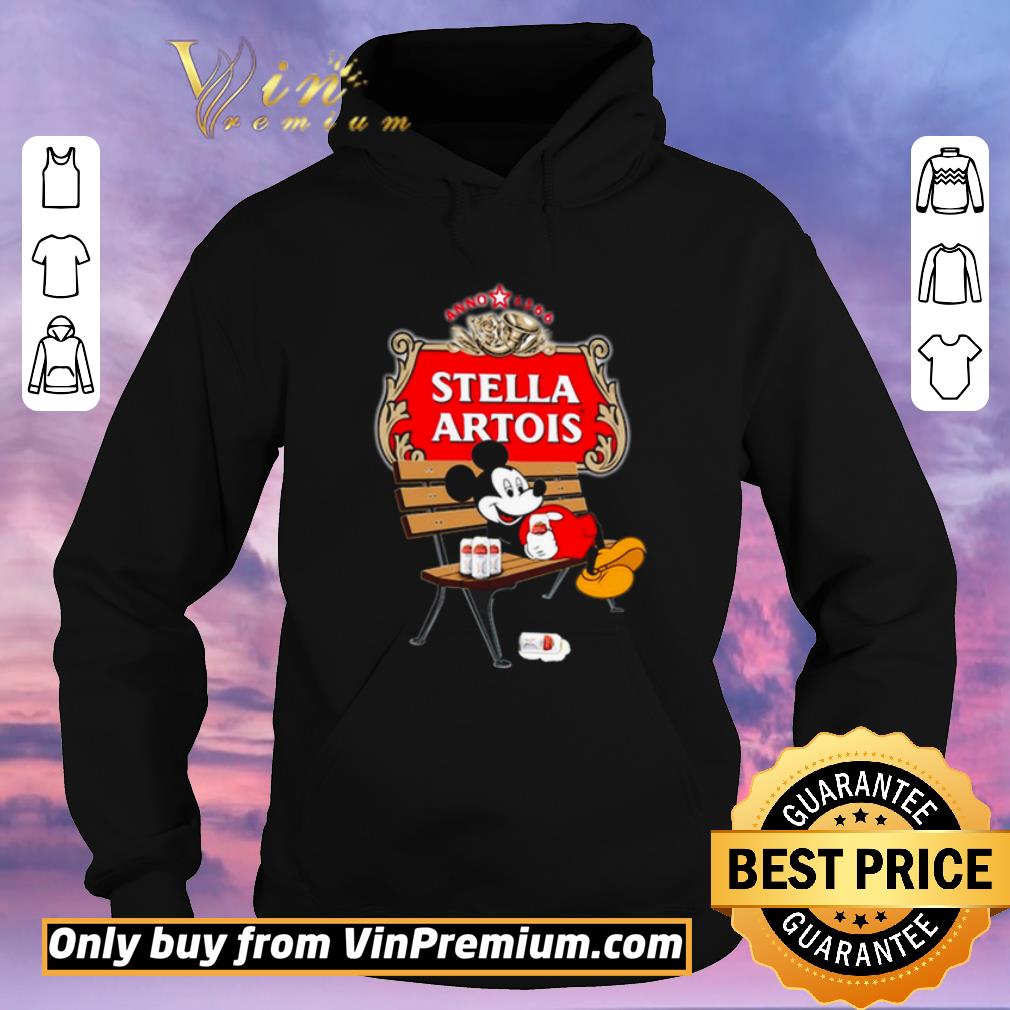 Original Mickey Mouse drink Stella Artois shirt sweater fdeedbbe original mickey mouse drink stella artois shirt sweater 4 - Original Mickey Mouse drink Stella Artois shirt sweater