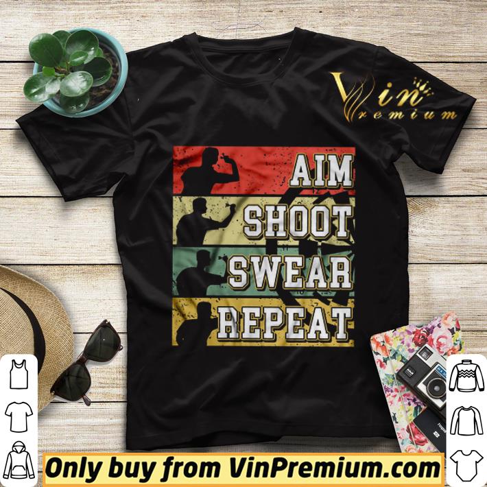 Aim Shoot Swear Repeat shirt sweater 007d5b91 aim shoot swear repeat shirt sweater 4 - Aim Shoot Swear Repeat shirt sweater