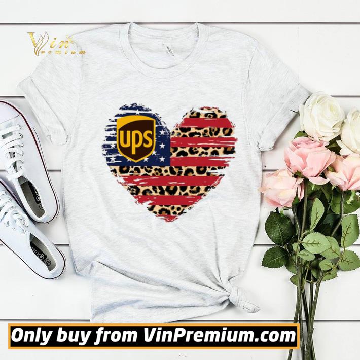 0618a503 i love ups american flag leopard shirt sweater 4 - I Love UPS American Flag Leopard shirt sweater