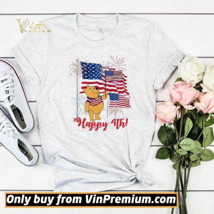 Winnie The Pooh Happy 4th July American Flag shirt sweater 0af0a491 winnie the pooh happy 4th july american flag shirt sweater 4 - Winnie The Pooh Happy 4th July American Flag shirt sweater