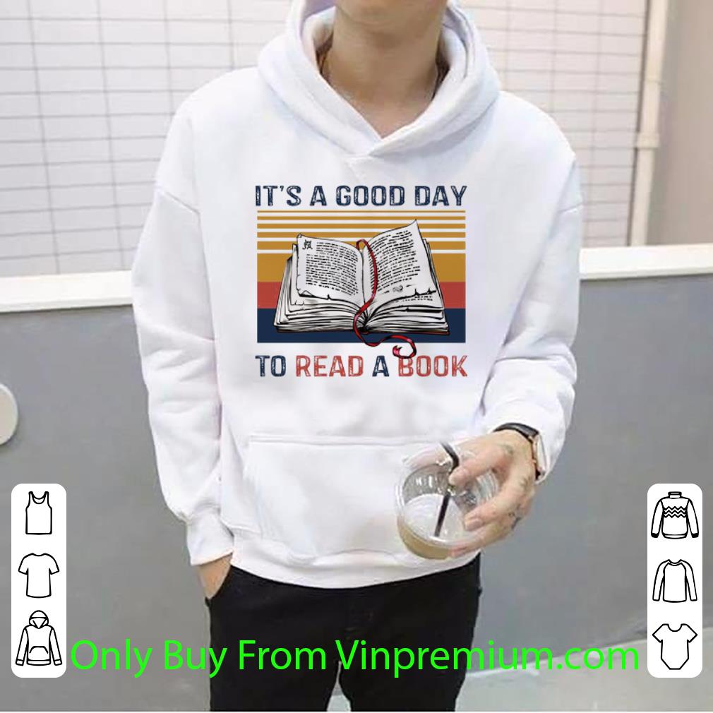 0d465aec nice vintage it s a good day to read a book shirt 4 - Nice Vintage It’s A Good Day To Read A Book shirt
