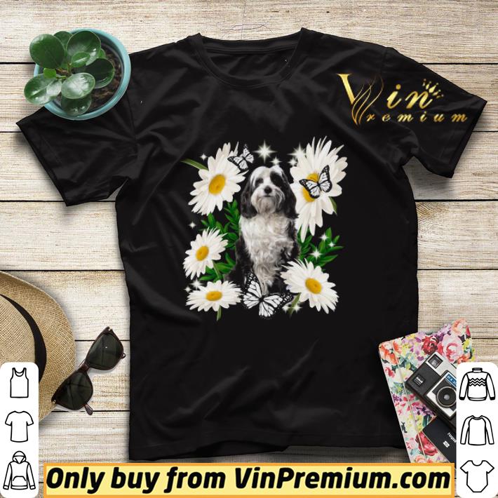 1303ca46 tibetan terrier daisy flower classic shirt sweater 4 - Tibetan Terrier Daisy flower Classic shirt sweater