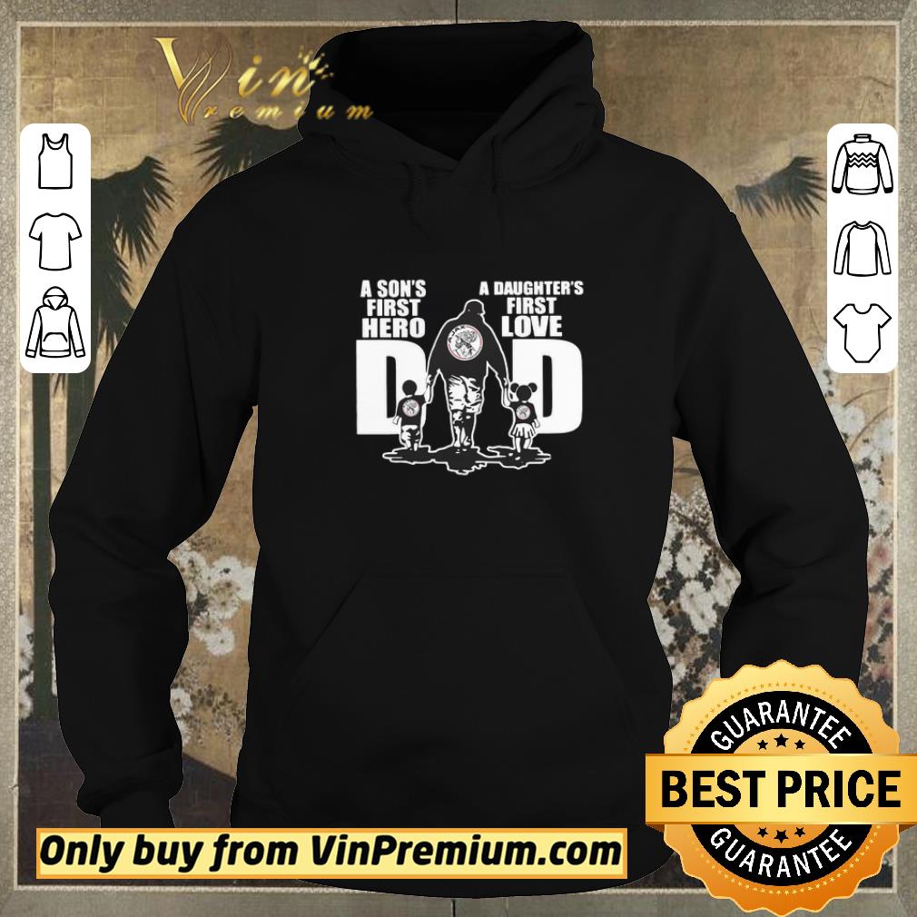 139bf077 nice ajax amsterdam fc dad a son s first hero a daughter s first love shirt sweater 4 - Nice Ajax Amsterdam FC Dad a son’s first hero a daughter’s first love shirt sweater