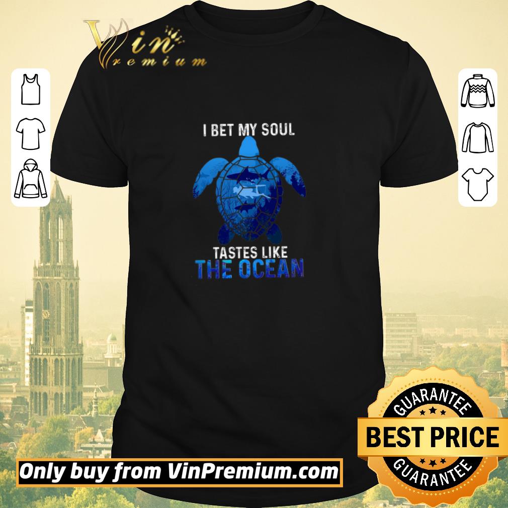 Awesome Turtle I Bet My Soul Tastes Like The Ocean shirt sweater