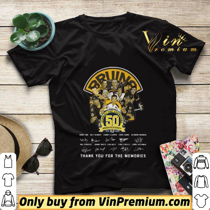14b5c9eb boston bruins stanley cup czampions 50 anniversary thank you for the memories shirt sweater 4 - Boston Bruins Stanley cup czampions 50 anniversary thank You for the memories shirt sweater
