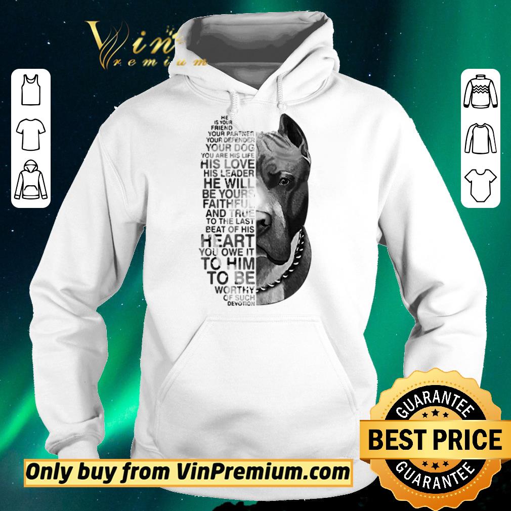 16231138 original official pitbull dog friend partner defender dog shirt sweater 4 - Original Official Pitbull dog friend partner defender dog shirt sweater