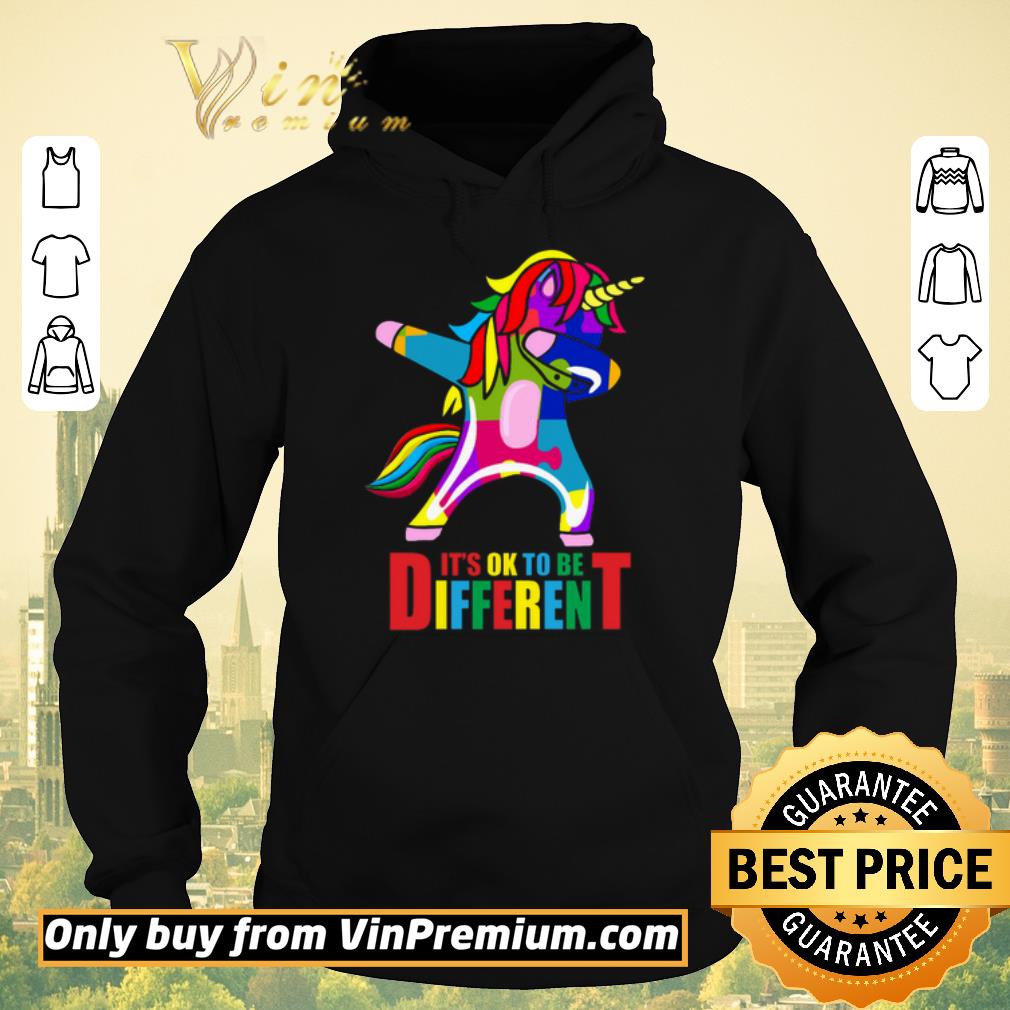 219aac77 premium unicorn dabbing it s ok to be different shirt sweater 4 - Premium Unicorn Dabbing It's Ok To Be Different shirt sweater