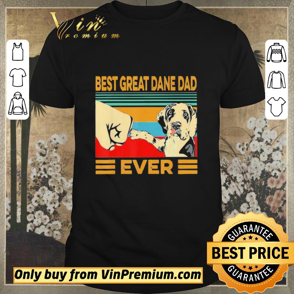 Top Bear Great dane Dad ever vintage shirt sweater