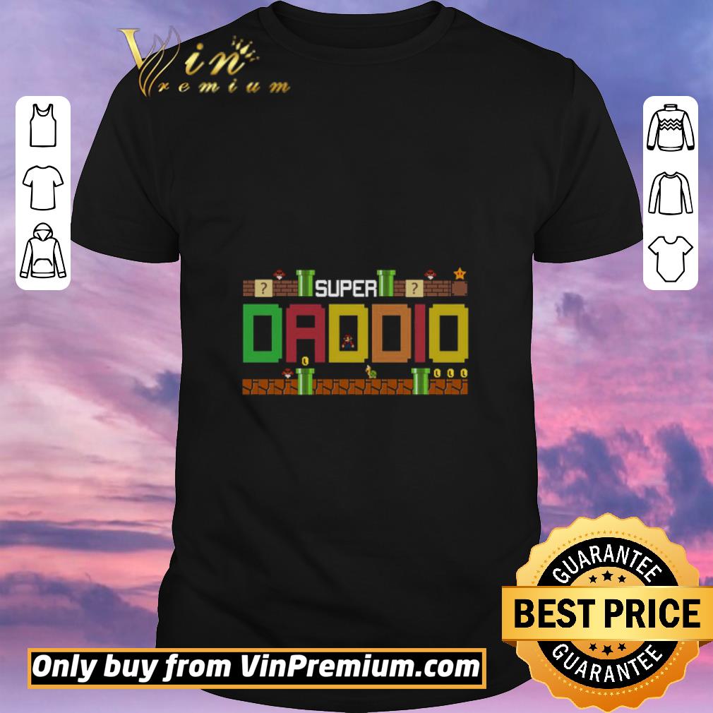 Top Mario Super Daddio shirt sweater