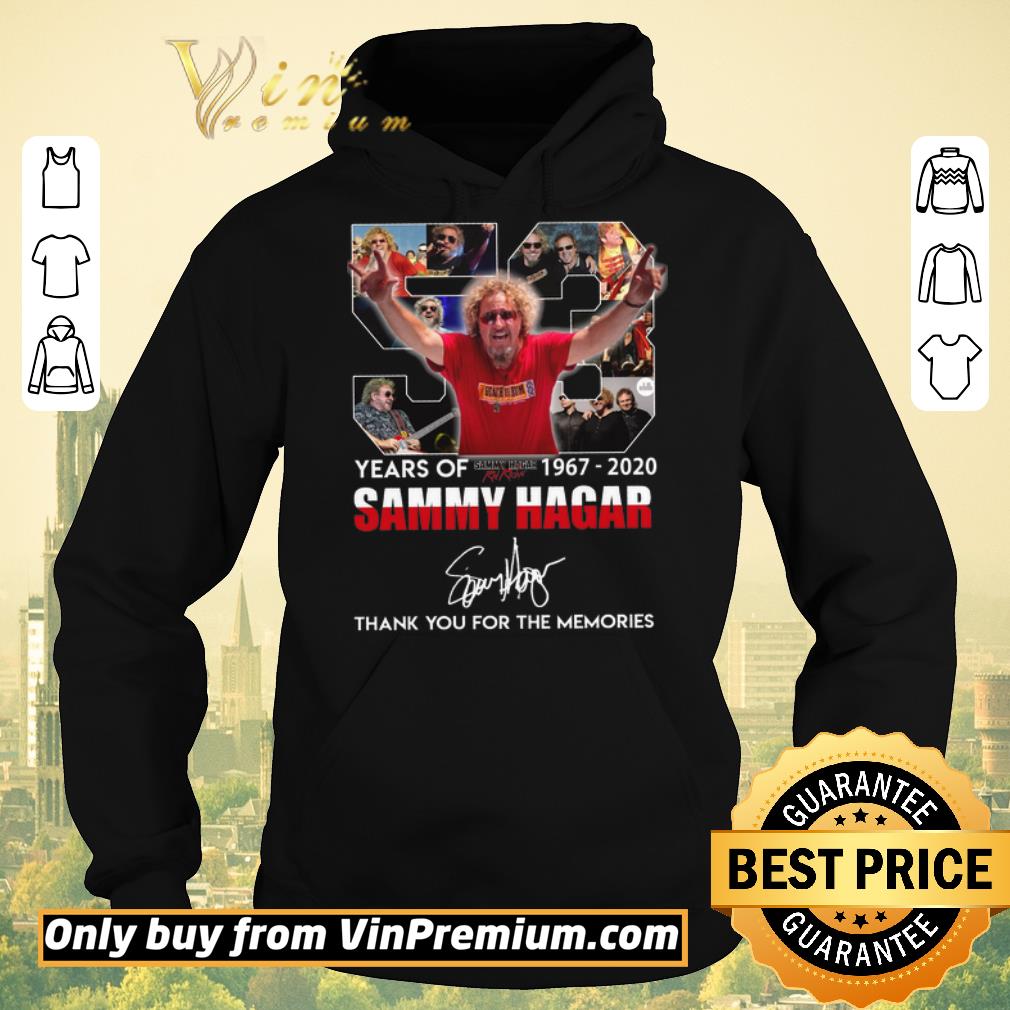 Awesome 53 Years Of Sammy Hagar 1967 2020 Signature Thank You For The Memories shirt sweater 2722ca1e awesome 53 years of sammy hagar 1967 2020 signature thank you for the memories shirt sweater 4 - Awesome 53 Years Of Sammy Hagar 1967 2020 Signature Thank You For The Memories shirt sweater
