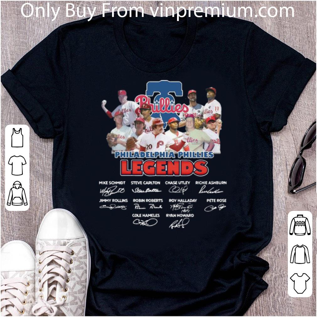 Great Philadelphia Phillies Legends Signatures shirt