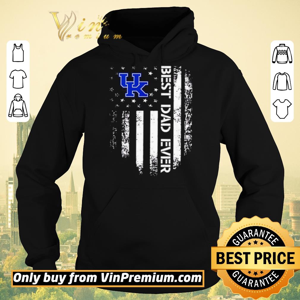 3498b7b3 premium kentucky wildcats best dad ever america flag shirt sweater 4 - Premium Kentucky Wildcats best dad ever America Flag shirt sweater
