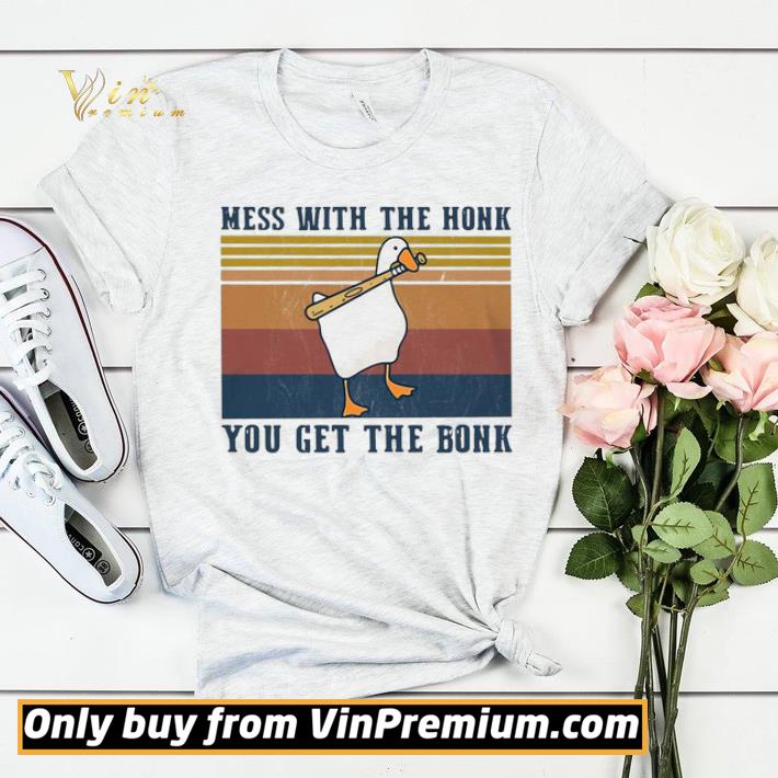 Duck Mess With The Honk You Get The Bonk Vintage shirt sweater 37a2acb1 duck mess with the honk you get the bonk vintage shirt sweater 4 - Duck Mess With The Honk You Get The Bonk Vintage shirt sweater