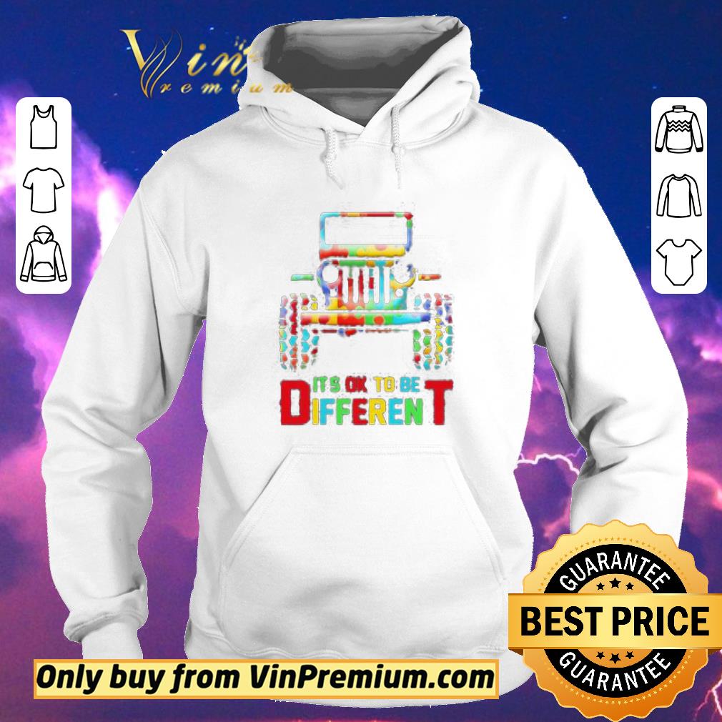 4177b9a4 pretty truck it s ok to be different autism awareness shirt sweater 4 - Pretty Truck it’s ok to be different autism awareness shirt sweater