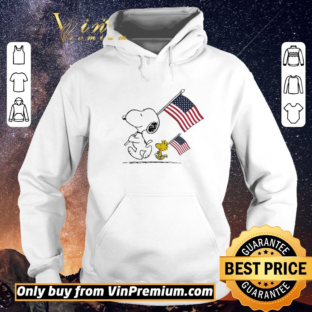 4234d547 nice snoopy and woodstock holding american flag 4th of july shirt sweater 4 - Nice Snoopy and Woodstock holding American flag 4th of july shirt sweater