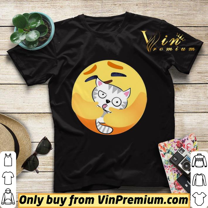 4672ea1c facebook care emoji hug cat shirt sweater 4 - Facebook care emoji hug cat shirt sweater