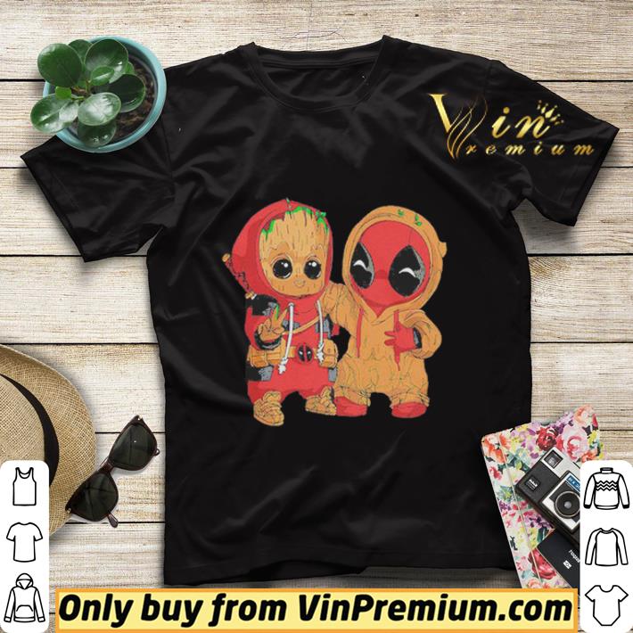 Baby Groot and Deadpool Funny shirt sweater 48dc1341 baby groot and deadpool funny shirt sweater 4 - Baby Groot and Deadpool Funny shirt sweater