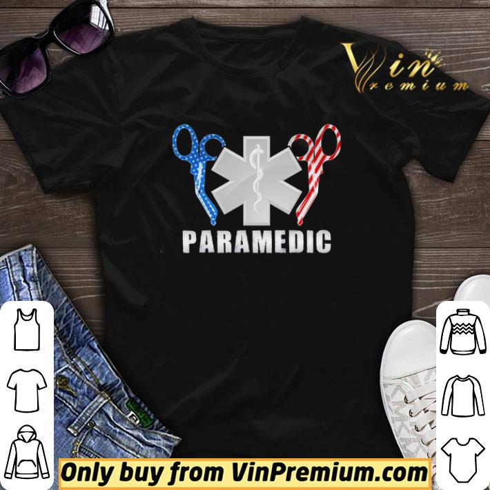 Paramedic Logo And Scissors American shirt sweater