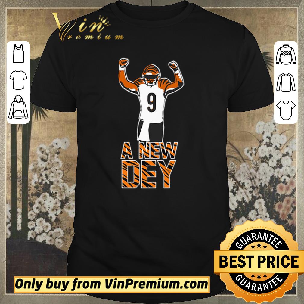 Premium Pretty Joe burrow cincinnati bengals a new dey 9 shirt sweater
