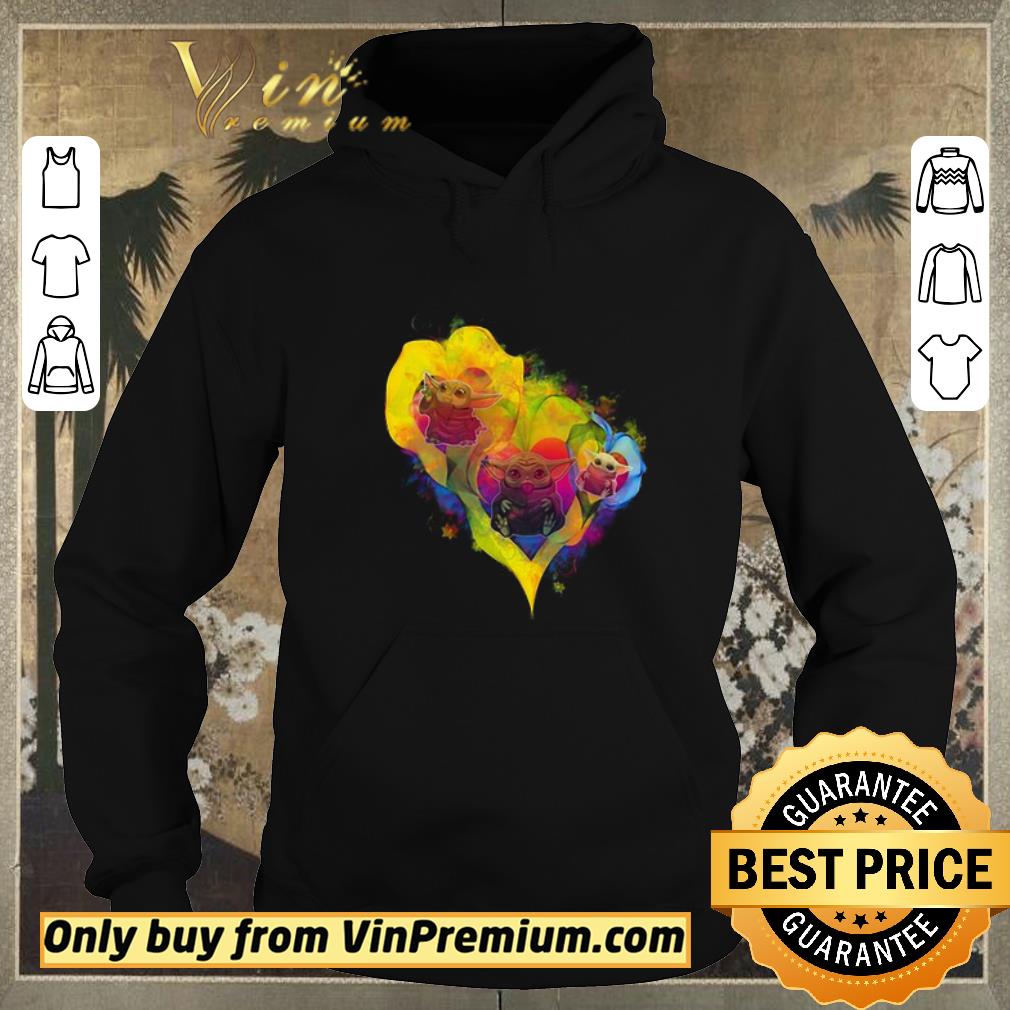 4bcdf3a8 nice baby yoda lover watercolor shirt sweater 4 - Nice Baby Yoda lover watercolor shirt sweater