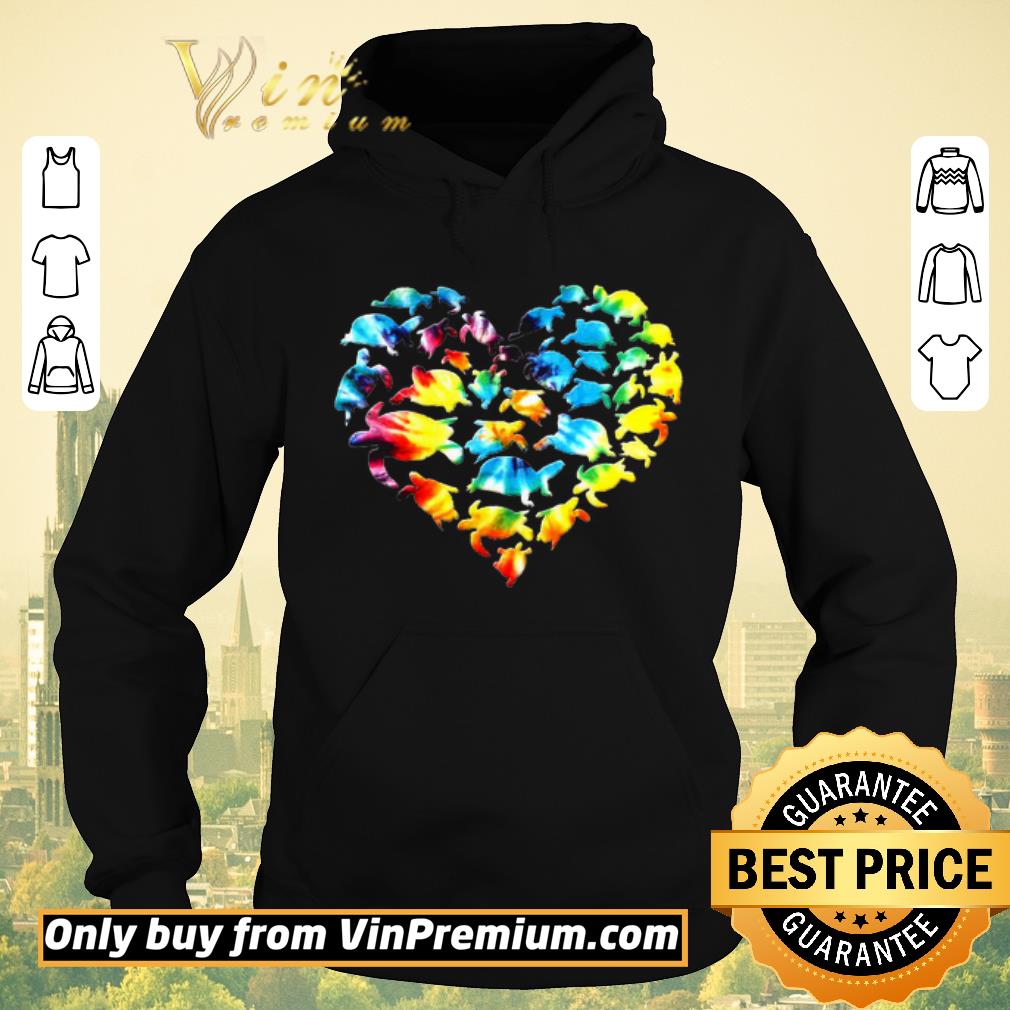 4c4280be hot i love turtle heart color shirt sweater 4 - Hot I Love Turtle Heart Color shirt sweater