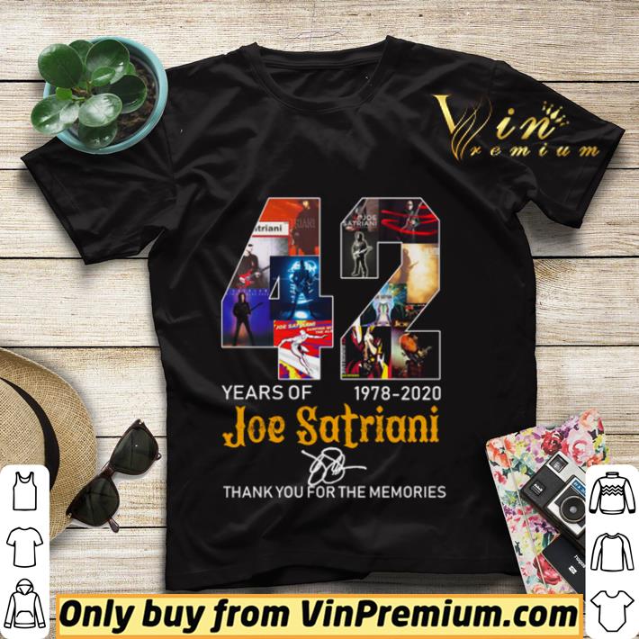 4cc30f7c 42 years of joe satriani thank you for the memories signature shirt sweater 4 - 42 years of Joe Satriani thank you for the memories signature shirt sweater