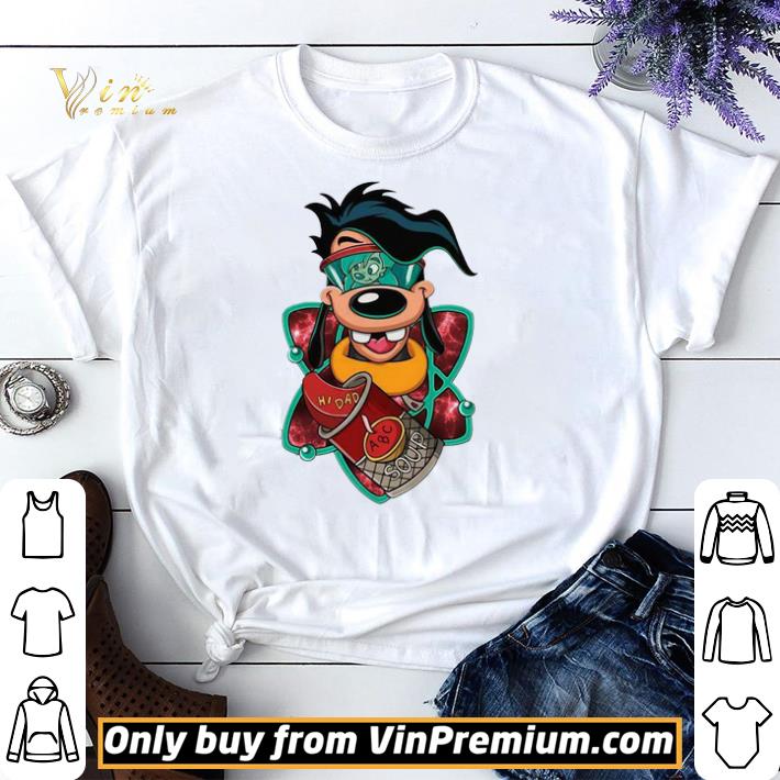 Top A Goofy movie hi dad ABC soup shirt sweater