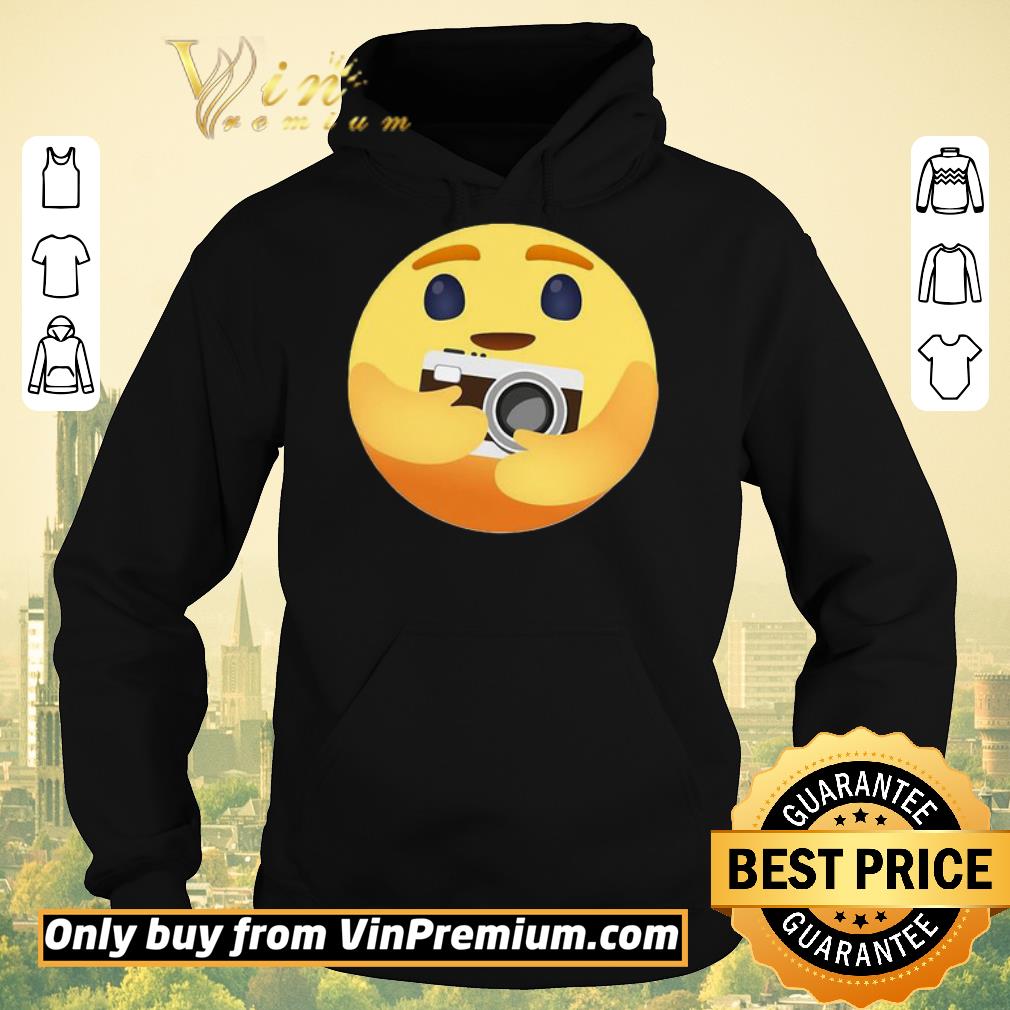 51a05f8c official facebook care emoji hug camera shirt sweater 4 - Official Facebook care emoji hug camera shirt sweater