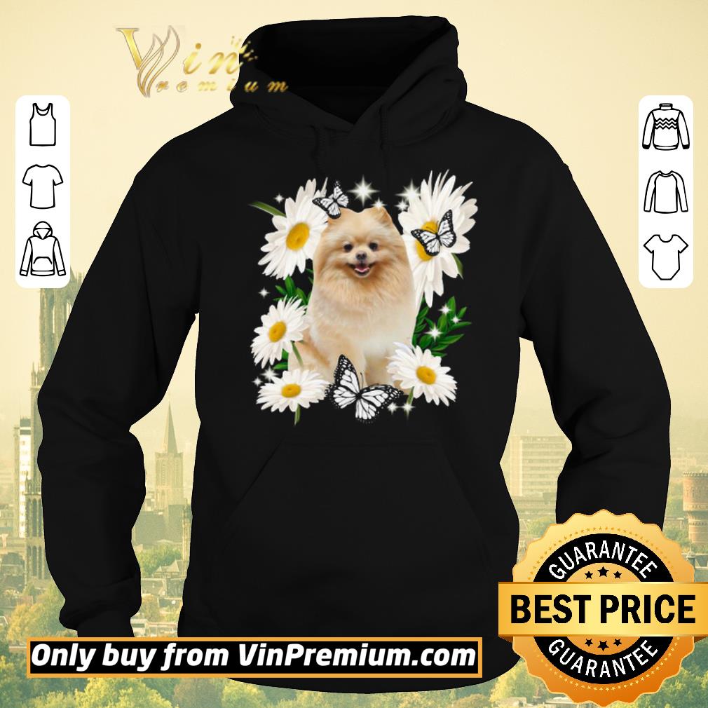 52d8b8cf original official pomeranian daisy flower classic shirt sweater 4 - Original Official Pomeranian Daisy flower Classic shirt sweater