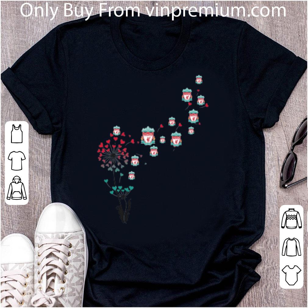 Awesome Dandelion Flower Liverpool FC shirt