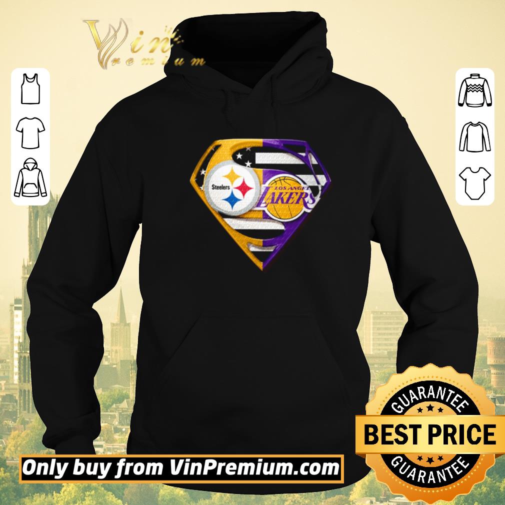Original Pittsburgh Steelers and Los Angeles Lakers Superman shirt sweater 560879f2 original pittsburgh steelers and los angeles lakers superman shirt sweater 4 - Original Pittsburgh Steelers and Los Angeles Lakers Superman shirt sweater