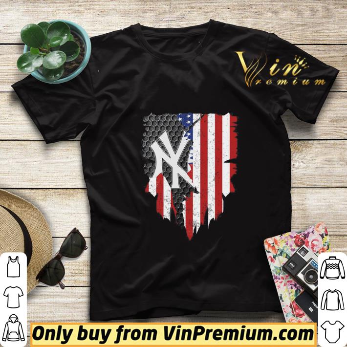 5b662a20 new york yankees inside american flag shirt sweater 4 - New York Yankees Inside American Flag shirt sweater