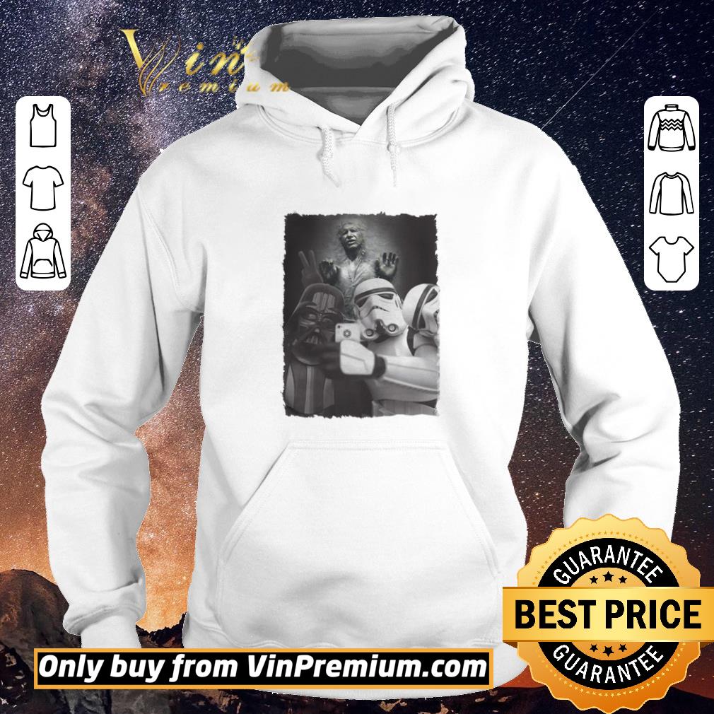 5b9e0e64 pretty star wars darth vader and stormtroopers selfie han solo frozen carbonite shirt sweater 4 - Pretty Star wars darth vader and stormtroopers selfie han solo frozen carbonite shirt sweater