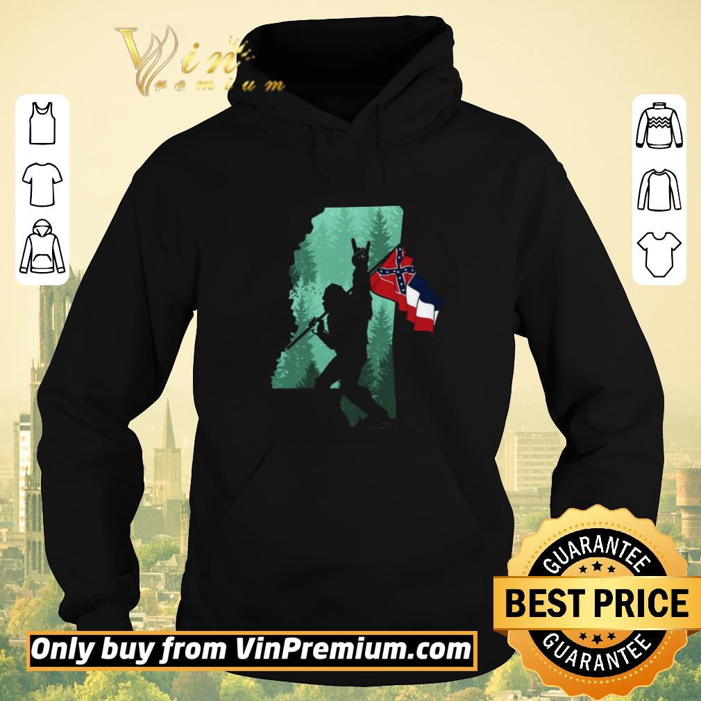5bd54e55 top bigfoot rock and roll mississippi flag in the forest shirt sweater 4 - Top Bigfoot Rock And Roll Mississippi Flag In The Forest shirt sweater