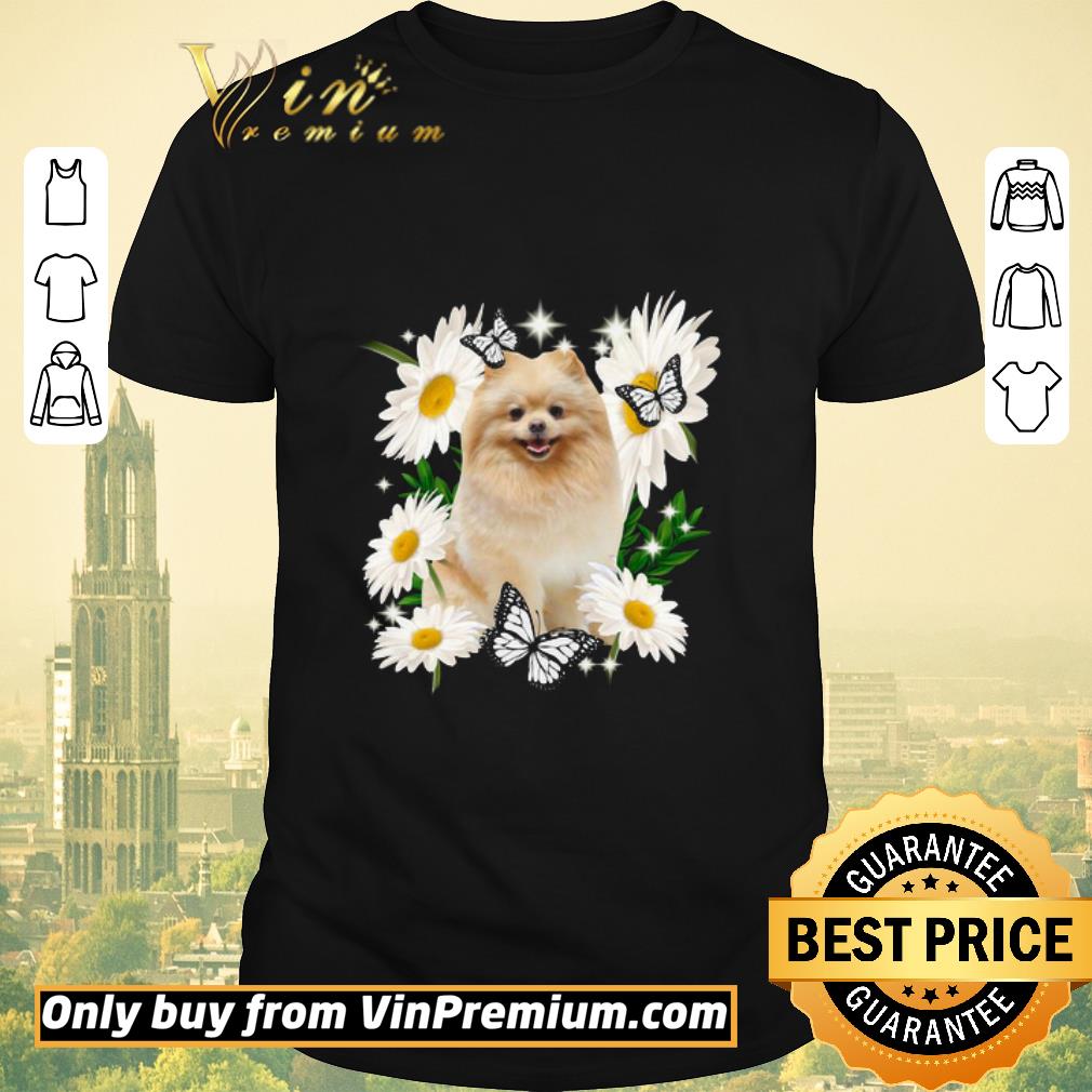 Original Official Pomeranian Daisy flower Classic shirt sweater