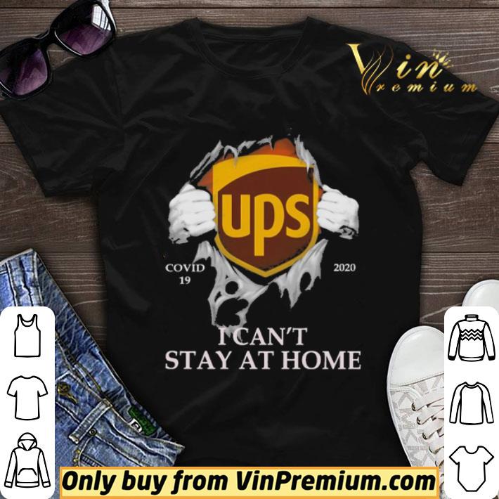 Blood inside me UPS covid 19 2020 I can’t stay at home shirt sweater